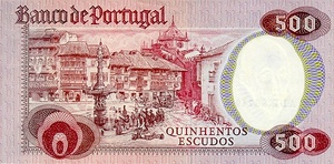 Portugal, 500 Escudo, P177a Sign.2