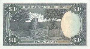 Rhodesia, 10 Dollar, P33i