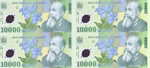Romania, 10,000 Leu, P112b