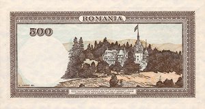 Romania, 500 Leu, P51a