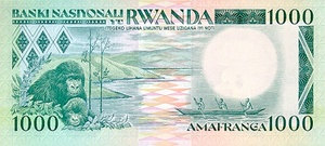 Rwanda, 1,000 Franc, P17a