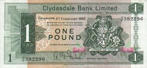 Scotland, 1 Pound, P197