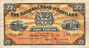 Scotland, 1 Pound, P258c