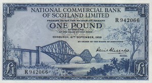 Scotland, 1 Pound, P265