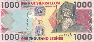 Sierra Leone, 1,000 Leone, P24b