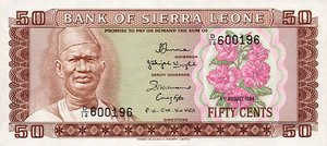 Sierra Leone, 50 Cent, P4e