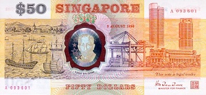Singapore, 50 Dollar, P30