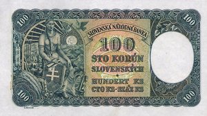 Slovakia, 100 Koruna, P10a