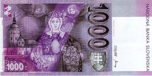 Slovakia, 1,000 Koruna, P39x
