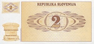 Slovenia, 2 Tolarjev, P2s1