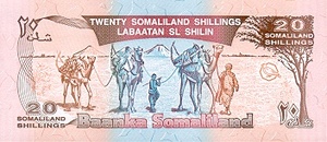 Somaliland, 20 Shilling, P3b