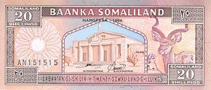 Somaliland, 20 Shilling, P3b