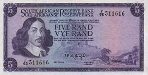 South Africa, 5 Rand, P111b