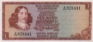 South Africa, 1 Rand, P116a