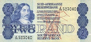 South Africa, 2 Rand, P118a