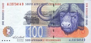 South Africa, 100 Rand, P126a