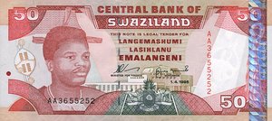 Swaziland, 50 Lilangeni, P26a