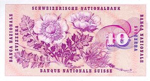 Switzerland, 10 Franc, P45i Sign.41