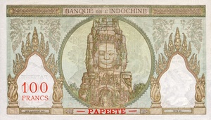 Tahiti, 100 Franc, P14d