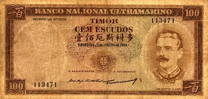 Timor, 100 Escudo, P24 Sign.4