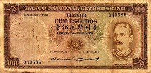 Timor, 100 Escudo, P24 Sign.6