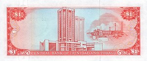 Trinidad and Tobago, 1 Dollar, P36c
