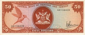 Trinidad and Tobago, 50 Dollar, P34a