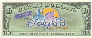 Fantasy, 10 Disney Dollar, 