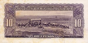 Uruguay, 10 Peso, P42b