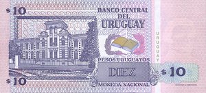 Uruguay, 10 Peso Uruguayo, P81a