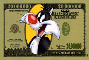 Fantasy, 20,000,000 Looney Tunes Dollar, 