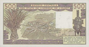 West African States, 500 Franc, P206Bc