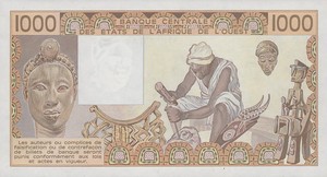 West African States, 1,000 Franc, P207Bi