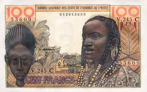 West African States, 100 Franc, P301Cf