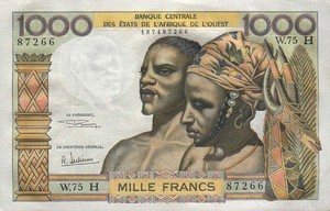 West African States, 1,000 Franc, P603Hh