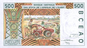 West African States, 500 Franc, P710Kj