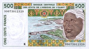 West African States, 500 Franc, P710Kj