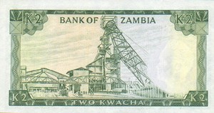 Zambia, 2 Kwacha, P20r