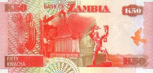 Zambia, 50 Kwacha, P37a