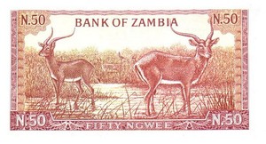 Zambia, 50 Ngwee, P4a