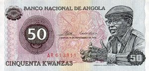 Angola, 50 Kwanza, P110a