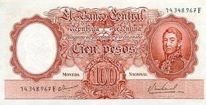 Argentina, 100 Peso, P277 Sign.1