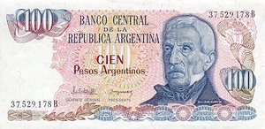 Argentina, 100 Peso Argentino, P315a