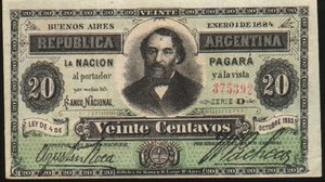 Argentina, 20 Centavo, P3