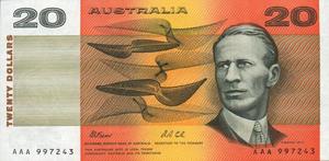 Australia, 20 Dollar, P46h