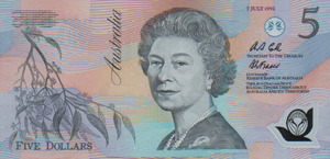 Australia, 5 Dollar, P50a