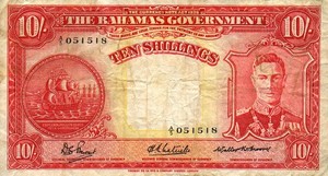 Bahamas, 10 Shilling, P10c
