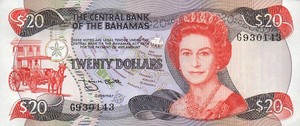 Bahamas, 20 Dollar, P47b