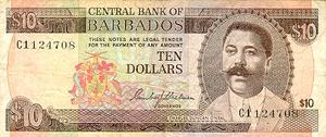 Barbados, 10 Dollar, P33a