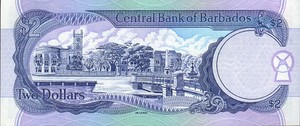 Barbados, 2 Dollar, P46